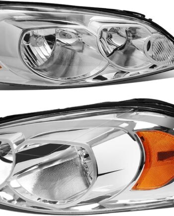 Chrome & Amber Replacement Headlights