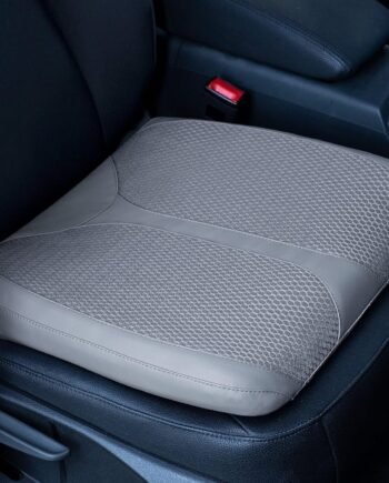 Car Memory Foam Heightening Seat Cushion for Short Drivers,Hip/Tailbone/Lower Back Pain Relief Driving Booster seat for Adults,for Truck,SUV,Office Chair,Wheelchair,etc.(Grey)